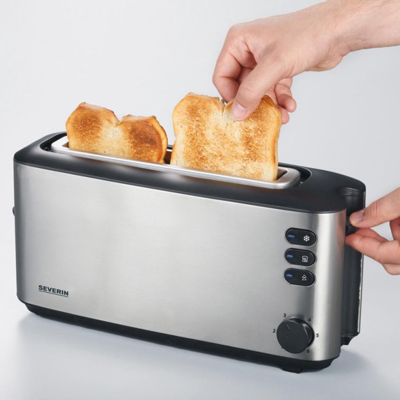 Severin AT 2515 stainless steel toaster