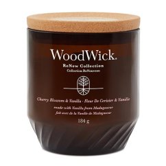 Svíčka WoodWick ReNew střední, Cherry Blossom & Vanilla