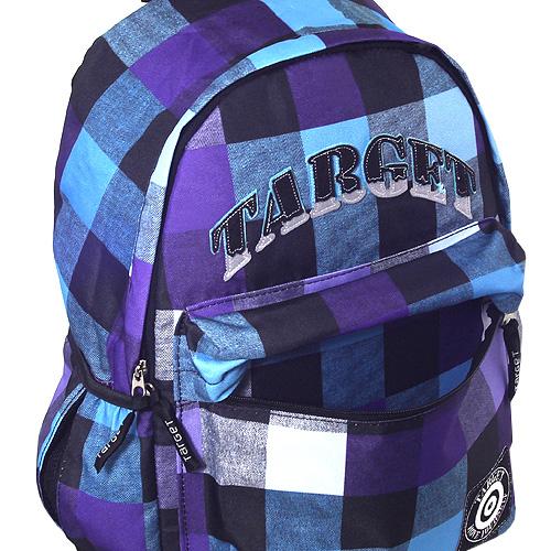 Rucksack und Federmäppchen Target Light/Dark Blue Cubes 23821