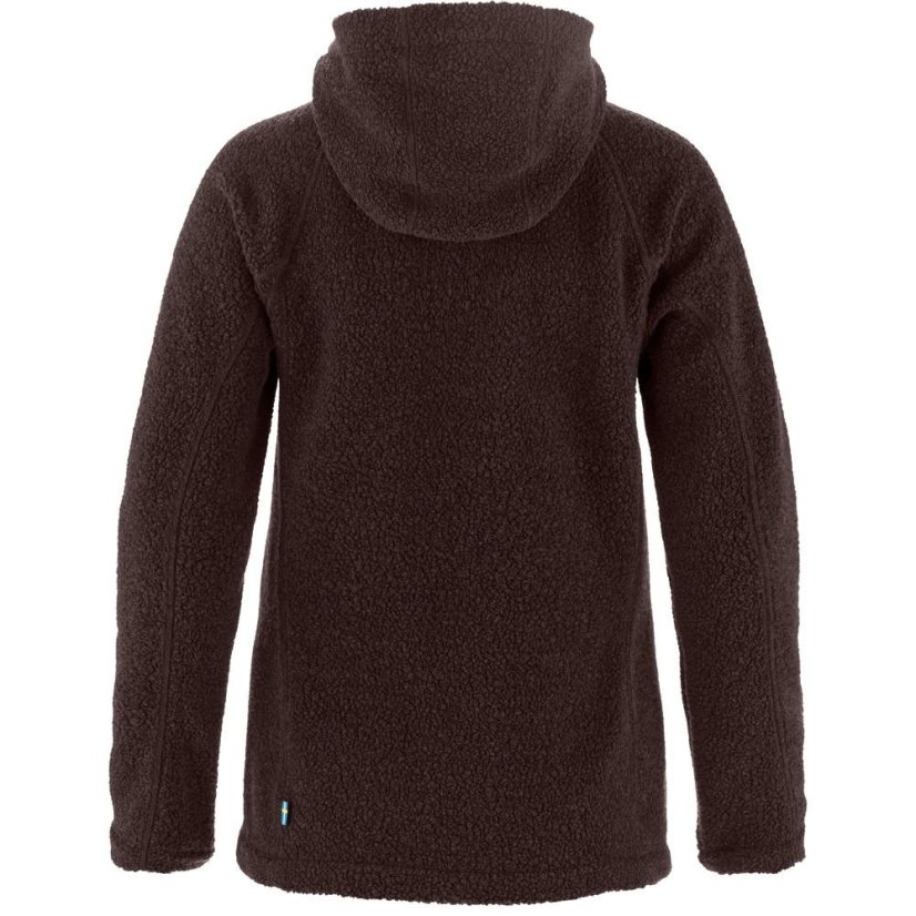 Dámská mikina Fjällräven Kaitum Fleece W - Farba: Vínovo červená, Veľkosť: L