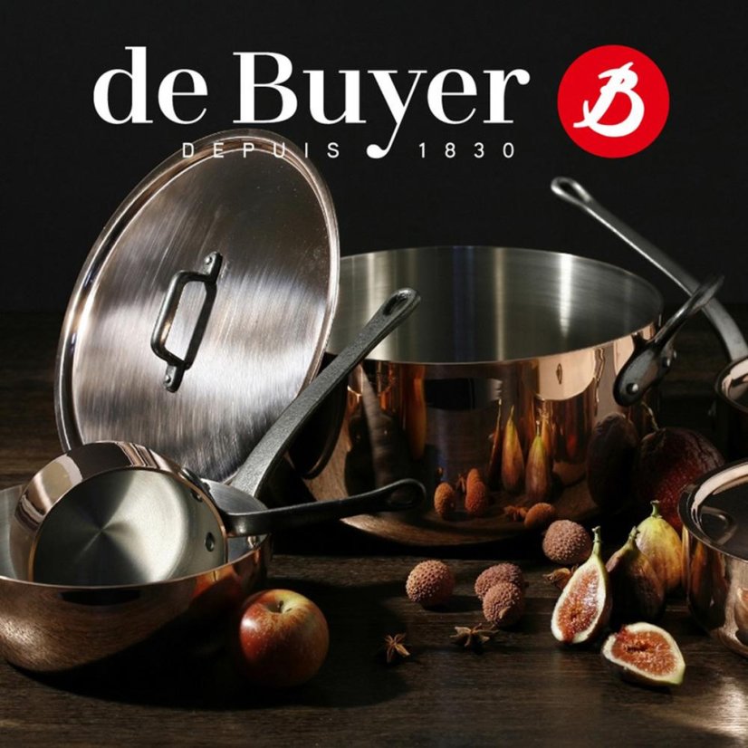 De Buyer Inocuivre 6460.20 deep pot, 20 cm