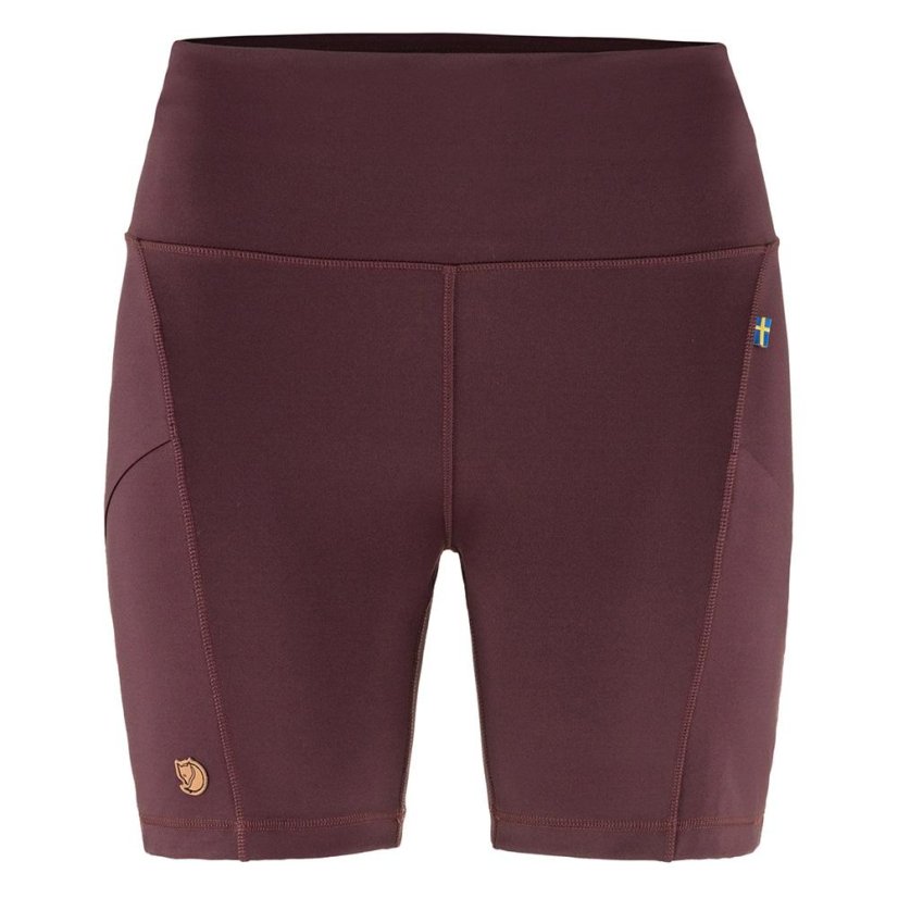 Dámské šortky Fjällräven Abisko 6" Shorts Tights W - Farba: Čierna, Veľkosť: XXL