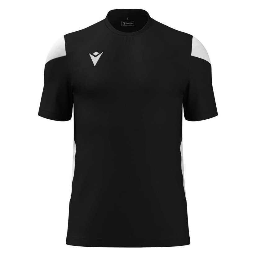 Macron Polis Kinder-Sporttrikot - Farbe: Rot/Weiß, Größe: XXS