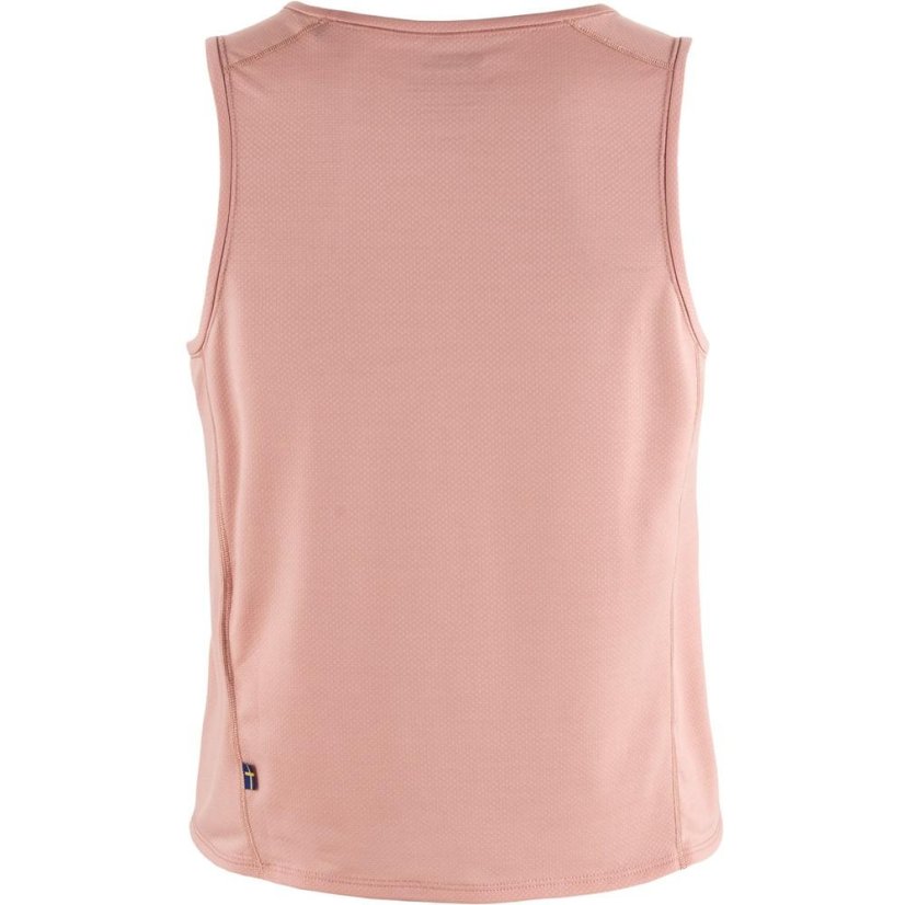 Dámský top Fjällräven Abisko Lite Tank W - Farba: Ružová, Veľkosť: L