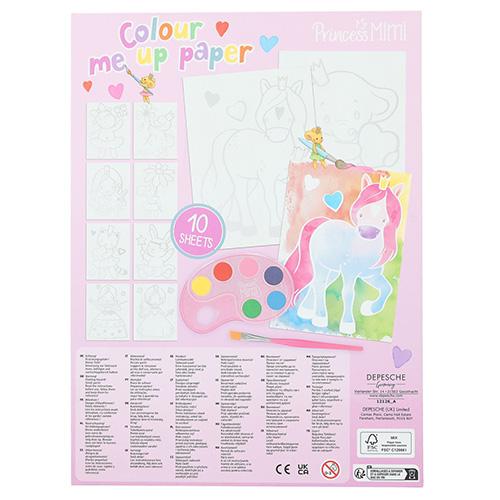 Malbuch Princess Mimi Colour Me Up Paper