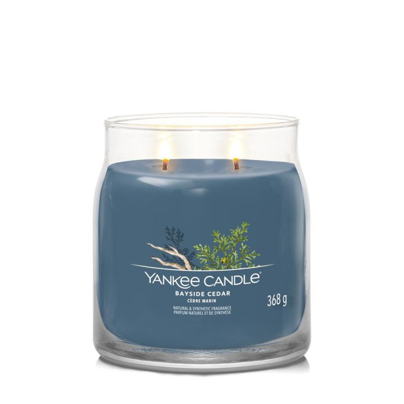 Yankee candle Signature Medium Candle, Bayside Cedar