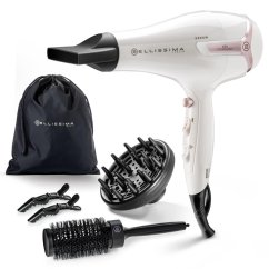 Hair dryer with styling kit Bellissima 11994 K9 2600 white-pink
