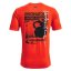 Herren-T-Shirt Under Armour SIGNATURE KETTLEBELL SS - Farbe: Orange, Größe: M