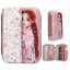 Pencil case with accessories and Velcro pouch Top Model CowGirl