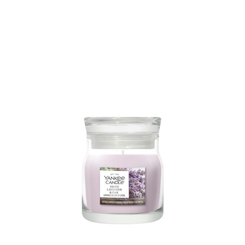 Yankee candle Signature Small Candle, Dried Lavender & Oak
