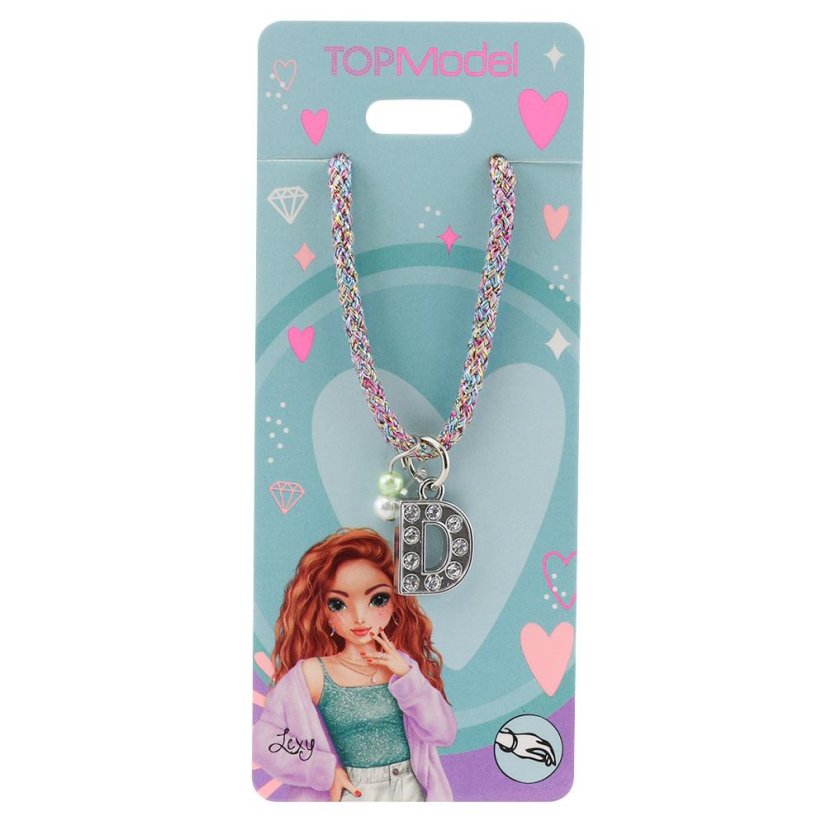 Top Model string bracelet, letter "D" Lexy Top Model string bracelet, letter "D" Lexy