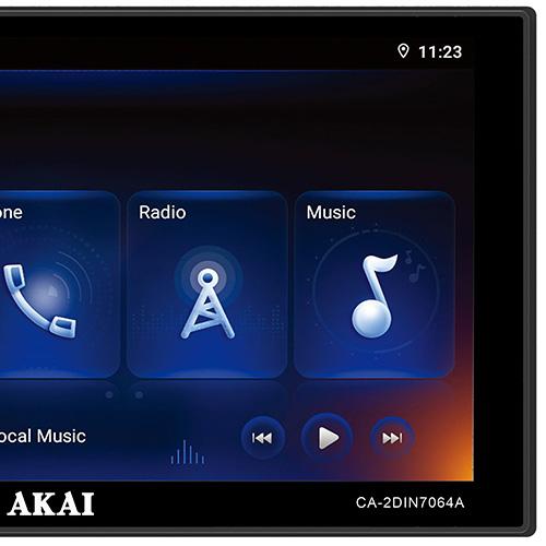 Radio samochodowe AKAI CA-2DIN7064A