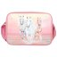 Crossbody Miss Melody, sunset, 3 horses, pink