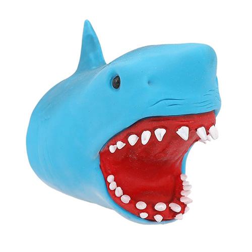 Shark head on hand Dino World