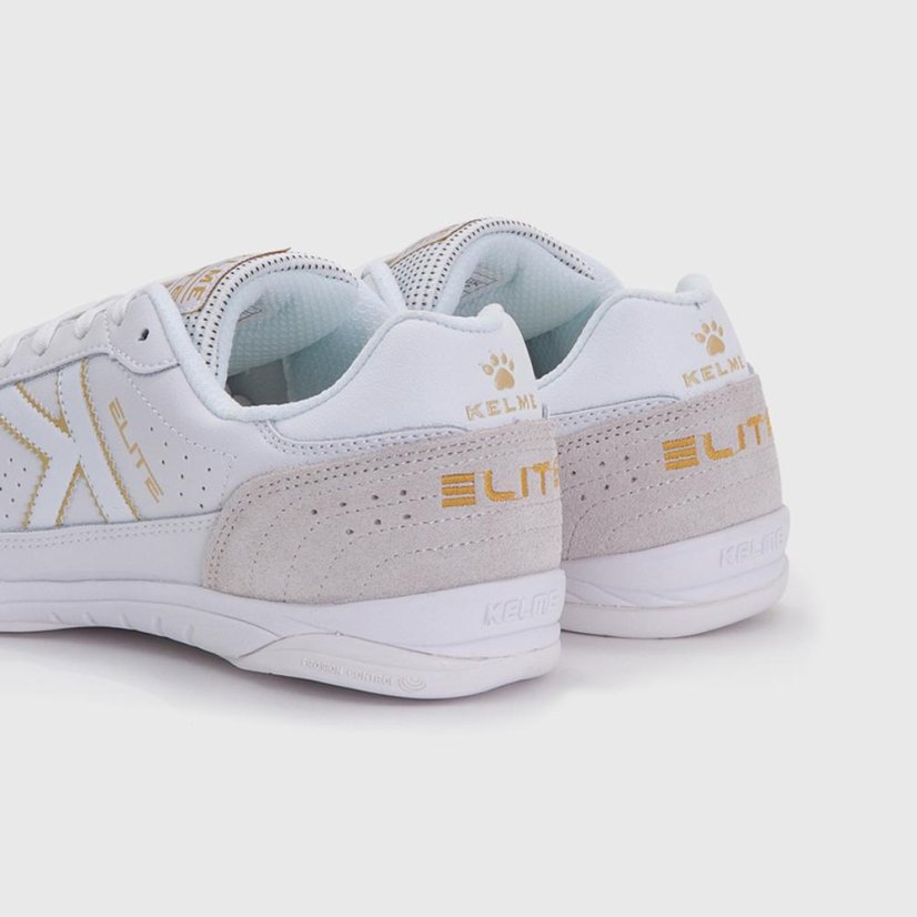 Sálová obuv Kelme Elite - Barva: Bílá, Velikost: 41