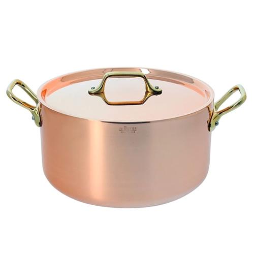 Pot with lid de Buyer Inocuivre 6447.20, 20 cm