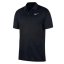 Pánské polotriko Nike Victory Solid - Barva: Černá, Velikost: S