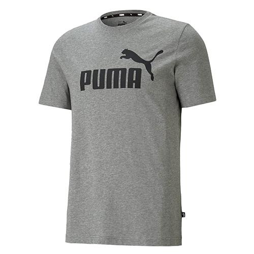 Pánske tričko Puma Essentials Logo Tee - Farba: Biela, Veľkosť: L