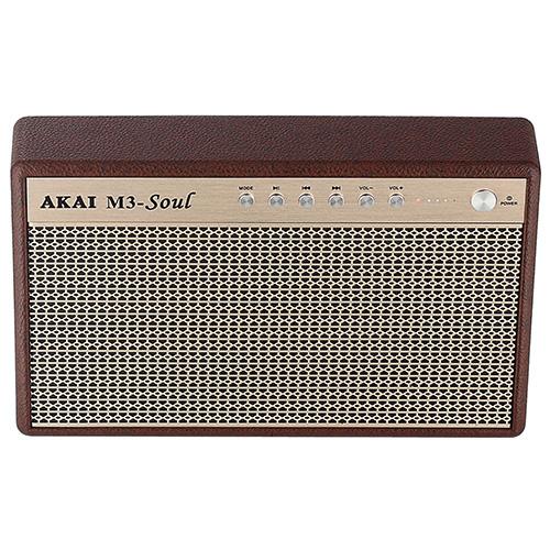 AKAI M3 SOUL speaker, Coffee brown
