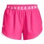 Women's Under Armour Play Up Shorts 3.0 - Color: Gray, Size: XS