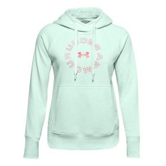 Damen-Sweatshirt Under Armour Rival Fleece Metallic Hoodie