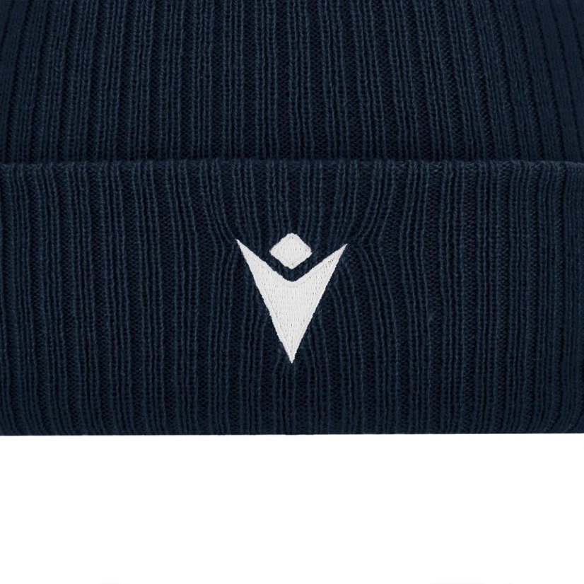 Zimní čepice Macron Snow Pom Beanie - Barva: Modrá