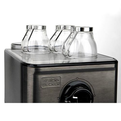 Hebelkaffeemaschine Black+Decker BXCO1200E schwarz