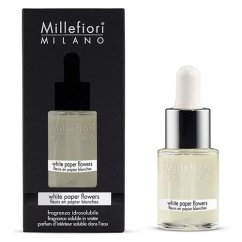 Aroma olej Millefiori Milano Natural, White Paper Flowers