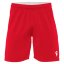 Fußballshorts Macron Tempel - Farbe: Rot/Weiß, Größe: M