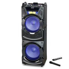 Čierny reproduktor AKAI DJ-S5H