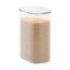 Set mit 3 Glasbehältern Pebbly PKV-067, 470 ml, 1,2 l, 1,8 l