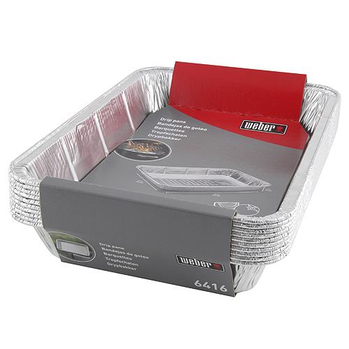 Weber Aluminiumschalen, groß