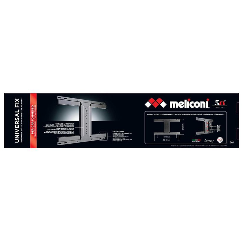 Reduzierung des TV-Halters Meliconi Universal Fix 480880