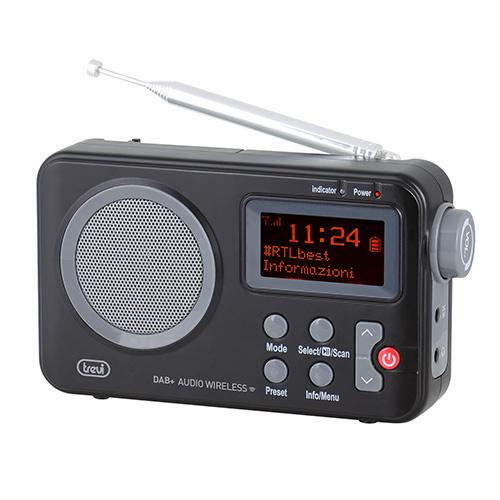 Trevi DAB 7F80 R BK Radio, Black