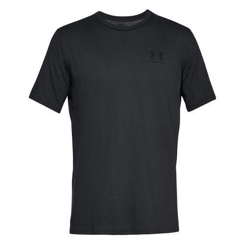 Herren-T-Shirt Under Armour SPORTSTYLE LC SS - Farbe: Schwarz, Größe: L
