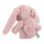 Nelly Princess Mimi Plush Rabbit, 19 cm – Light Pink