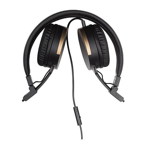 Meliconi My sound Speak Metal 497456 black and gold headphones