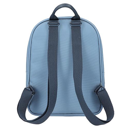 Miss Melody backpack, embroidered with two horses, blue