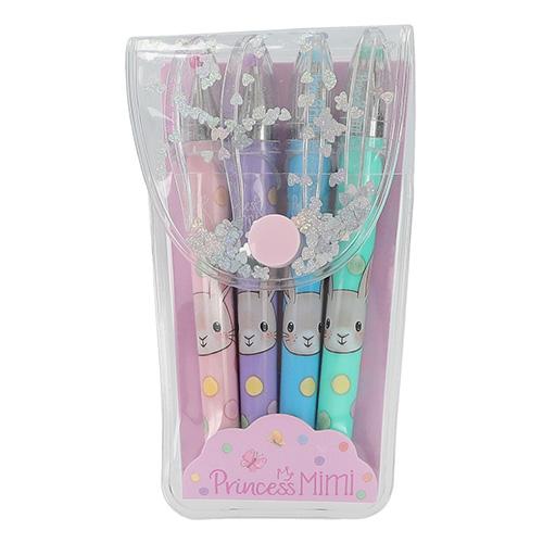 Princess Mimi 4-color Rabbit gel rollers
