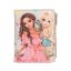 Top Model Juicy, Talita & Louise fabric wallet with studs