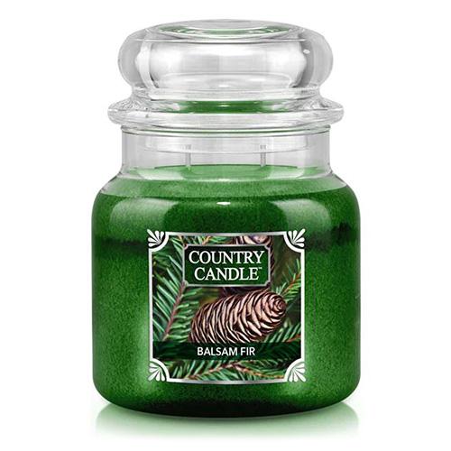 Country Candle közepes méretű gyertya, Balsam Fir