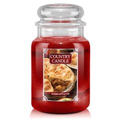 Country Candle large, Warm Apple Pie