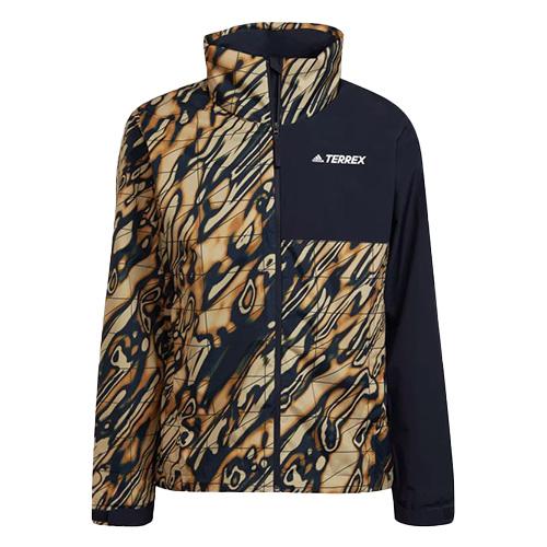 Pánská bunda Adidas Terrex Multi - Farbe: Neongelb, Größe: S