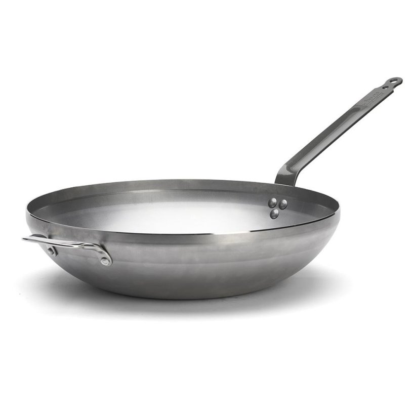 WOK serpenyő de Buyer Mineral B 5617.40, 40 cm acél