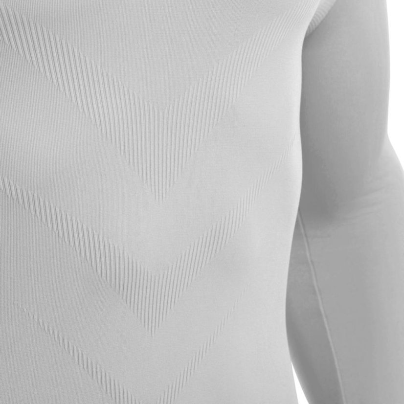 Macron Performance LS T-Shirt - Farbe: Weiß, Größe: XS