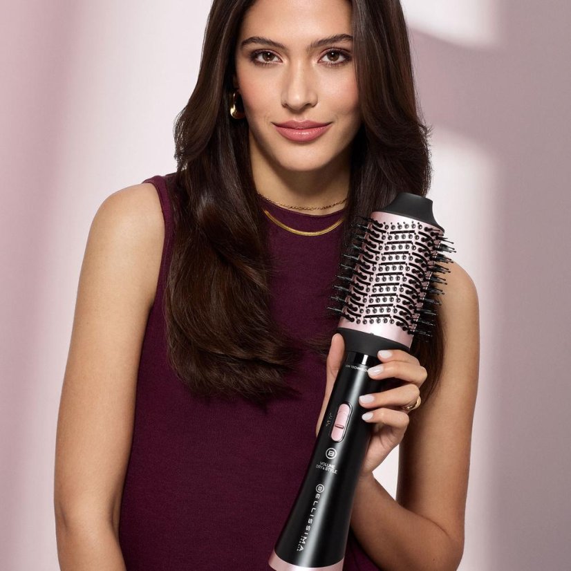 Oval hot air brush - curling iron 11963 Bellissima VOLUME Dry & Style
