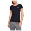 Women's Under Armour Hg Armour Ss T-shirt - Color: Black, Size: XS