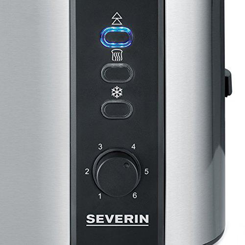 Toaster Severin AT 2589 schwarz-Edelstahl