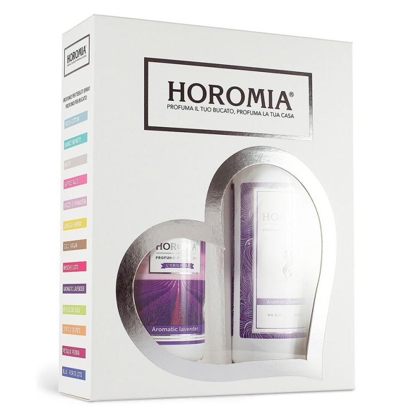 Geschenkset mit Horotwins Aromatic Lavender Wäscheparfüm