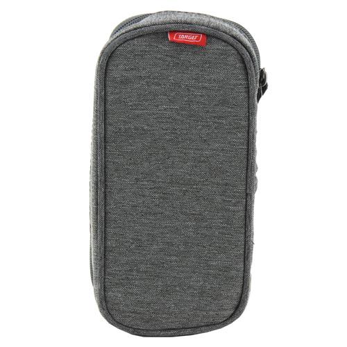 Target Compact Grey Melange 21866 school pencil case